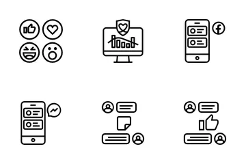 Facebook Elements Icon Pack