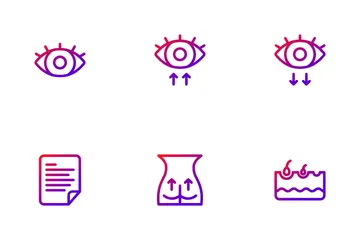Facial And Body Surgery Icon Pack