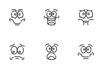 Facial Expressions Icon Pack