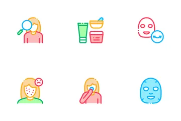Facial Mask Healthcare Icon Pack