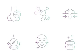 Facial & Skin Care Icon Pack