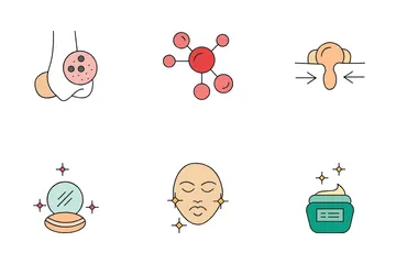 Facial & Skin Care Icon Pack