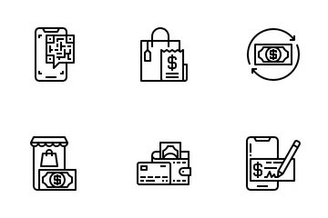 Facture et paiement Pack d'Icônes