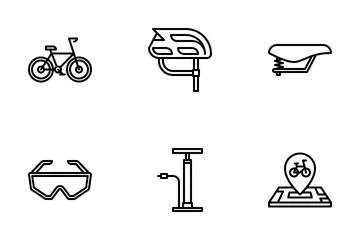 Fahrrad Icon Pack