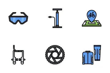 Fahrrad Icon Pack