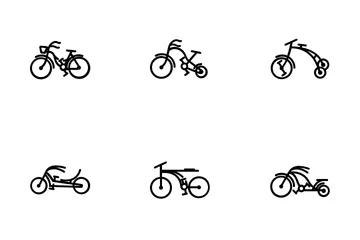 Fahrrad Icon Pack