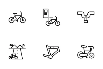 Fahrrad Icon Pack