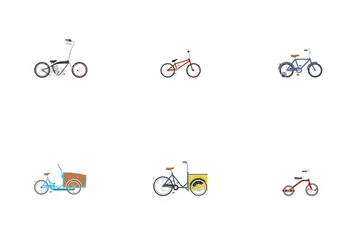 Fahrräder Symbolpack