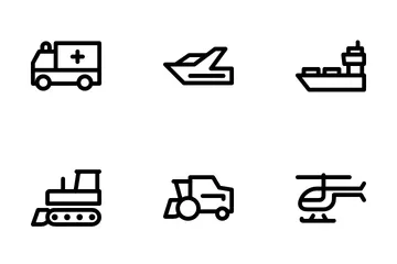 Fahrzeug Symbolpack