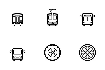 Fahrzeug Symbolpack