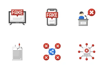 Fake News Icon Pack