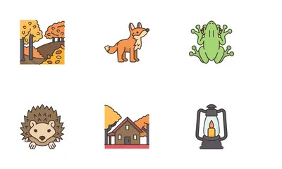Fall Forest Icon Pack