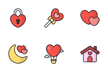 Fall In Love Icon Pack