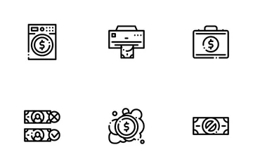 Falschgeld Symbolpack