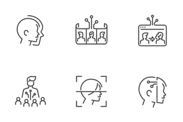 Falsificaciones profundas Paquete de Iconos