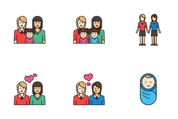 Familie Icon Pack