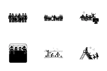 Family Activity Icon Pack