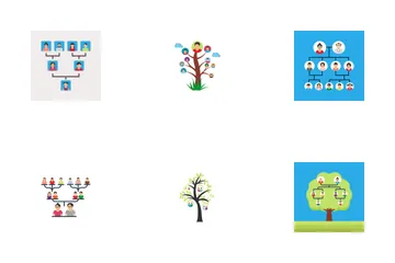 Family And Family Tree Icon Pack