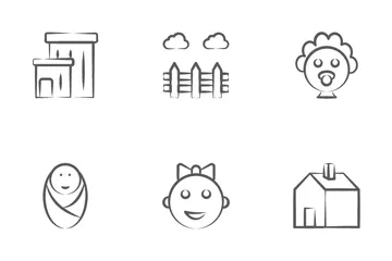 Family And Home Icon Pack