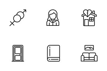 Family And Home Icon Pack