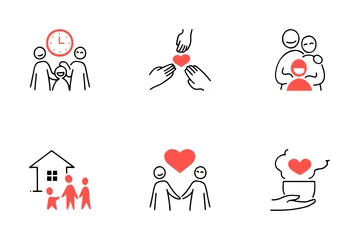 Family Love Icon Pack