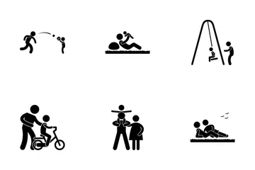 Family Outing Icon Pack