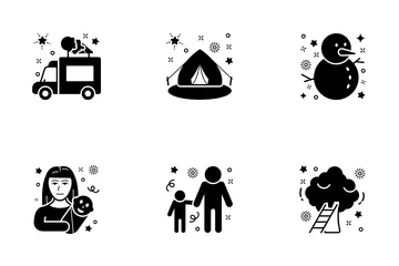 Family, Relations And Childhood Memories Icon Pack