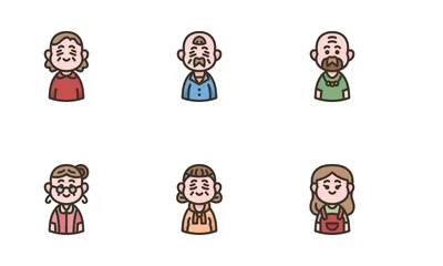 Family Relative Icon Pack