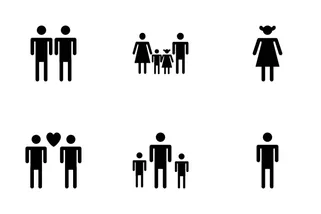 Family Vector Icons