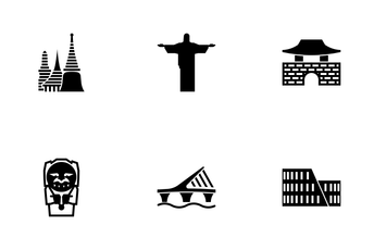 Famous Architecture Icon Pack