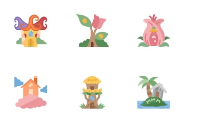 Fantasy House Icon Pack