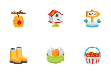 Farm & Agriculture Icon Pack