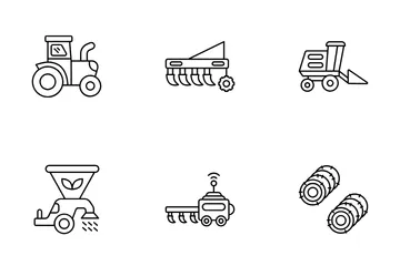 Farm And Equipment Icon Pack