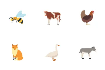 Farm Animals Icon Pack