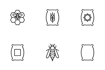 Farm (outline) Icon Pack