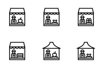 Farmer Market Icon Pack