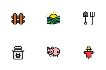 Farming & Agriculture Icon Pack