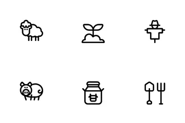 Farming & Agriculture Icon Pack