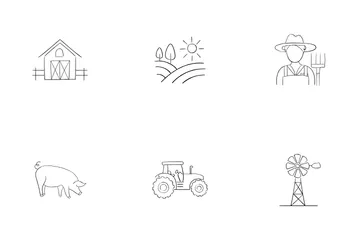 Farming & Agriculture Icon Pack