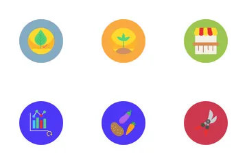 Farming And Gardening Icon Pack