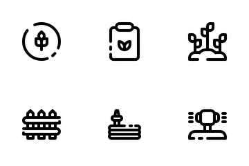 Farming And Gardening Icon Pack