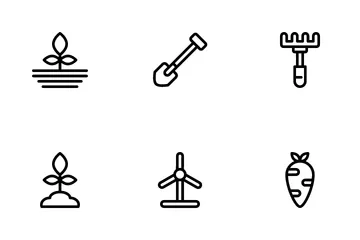 Farming And Gardening Icon Pack