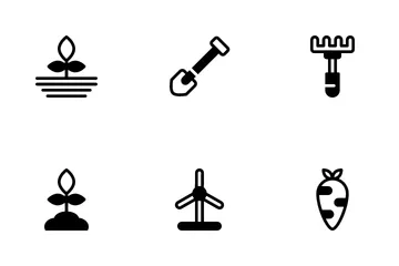 Farming And Gardening Icon Pack