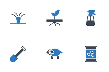 Farming And Gardening Icon Pack