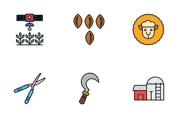 Farming And Gardening Icon Pack