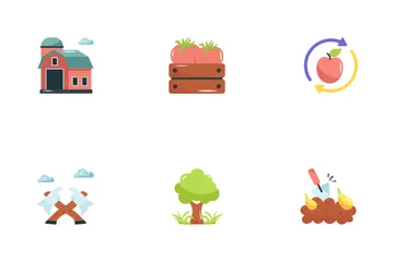 Farming And Gardening Icon Pack