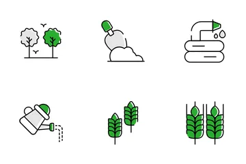 Farming And Gardening Icon Pack