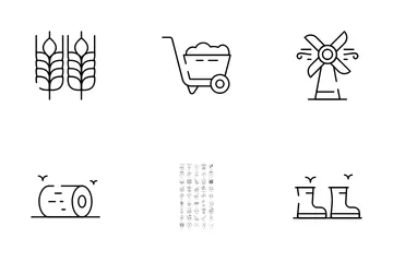 Farming And Gardening Icon Pack