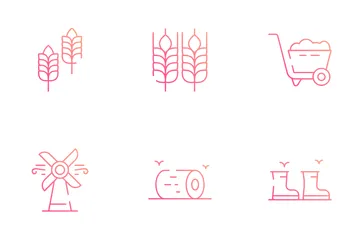 Farming And Gardening Icon Pack