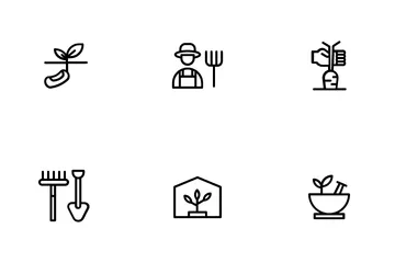 Farming And Gardening Icon Pack